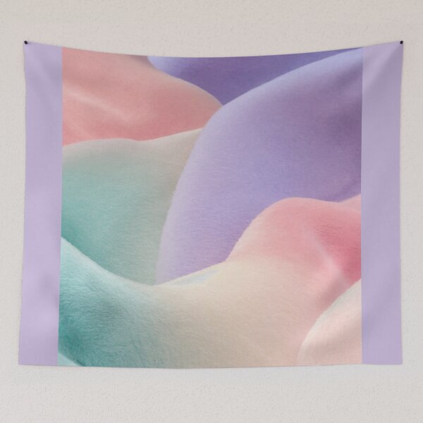 Item preview, Dreamy Pastel Velvet Waves designed and sold by ClarityPulse Studio.