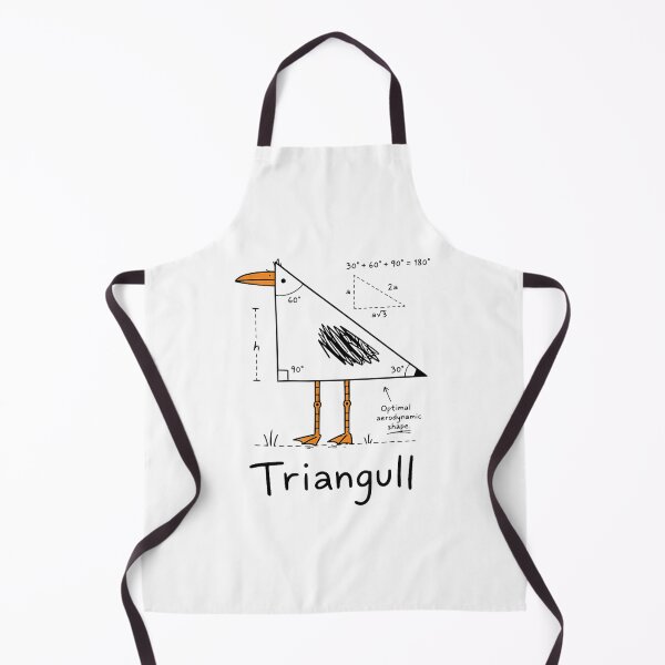 Item preview, Triangull Funny Seagull Triangle Geometry Math Pun designed and sold by CocoLama.