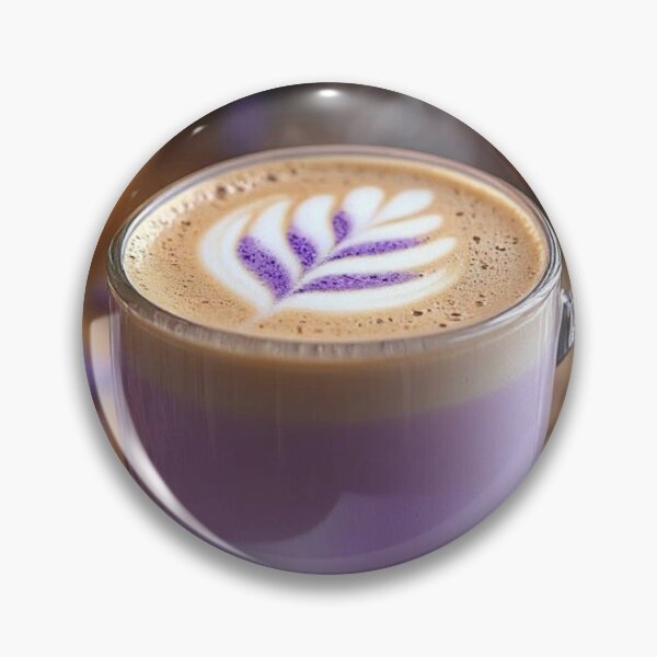 Item preview, Cozy Lavender Latte Coffee Cup designed and sold by LenNo9881.