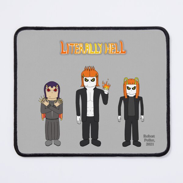 Item preview, Literally Hell - Damien, Lucy and Mary designed and sold by Literally Hell Shop.