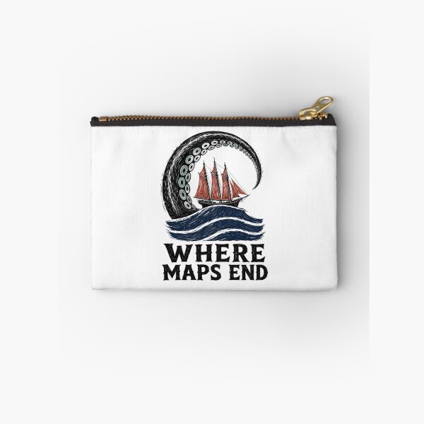 Item preview, Lovecraft Where Maps End - Tentacle Sea Voyage designed and sold by Fenay Designs.