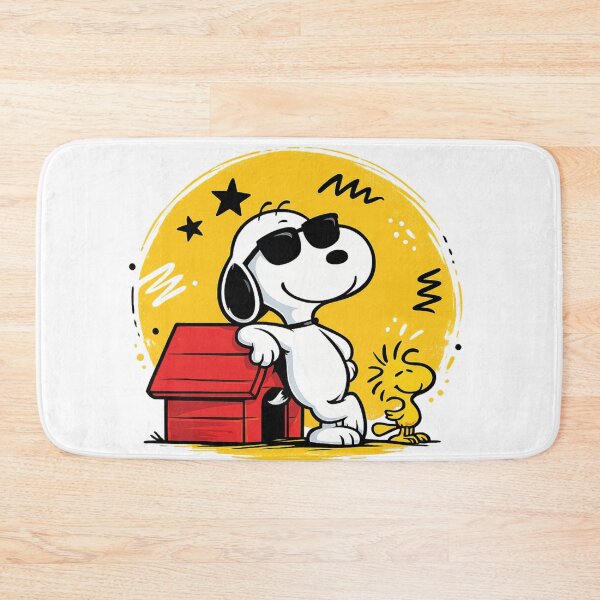 Item preview, Cool Cartoon Dog Sunglasses Doghouse Yellow Sun Vintage Retro Graphic designed and sold by DesignArtist.ia.