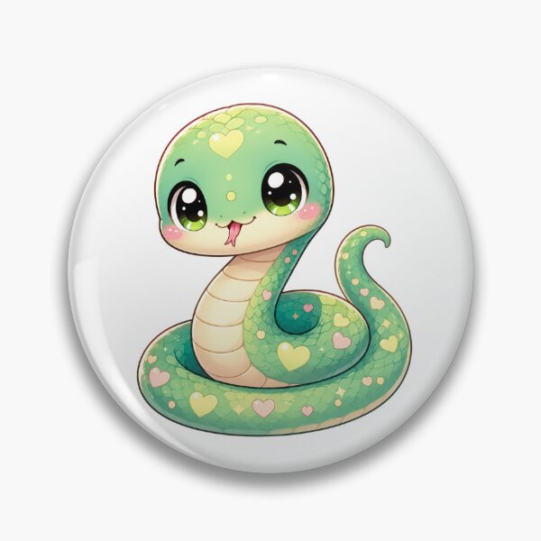Item preview, Kawaii Snake designed and sold by Lolilas.