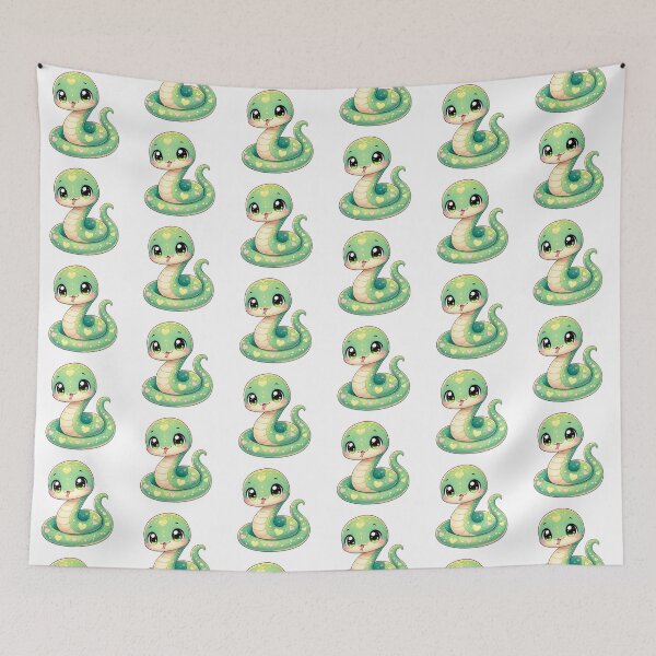 Item preview, Kawaii Snake designed and sold by Lolilas.