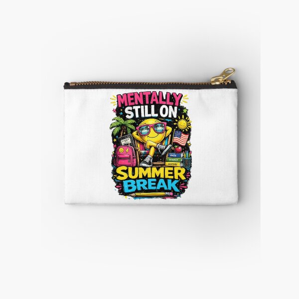 Item preview, Mentally Still On Summer Break Funny Back To School Kids designed and sold by ZIGLWORKS.