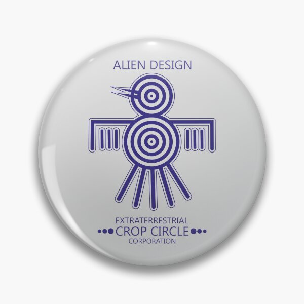 Item preview, Extraterrestrial Crop Circle Corporation Alien Design 107 designed and sold by MagicEyesOnly.
