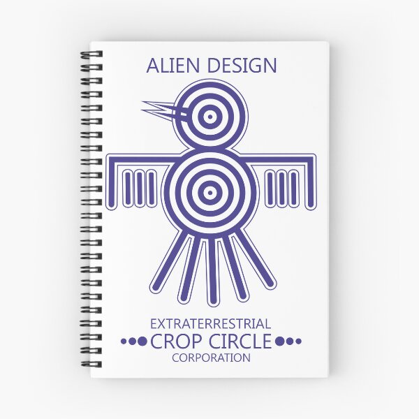 Item preview, Extraterrestrial Crop Circle Corporation Alien Design 107 designed and sold by MagicEyesOnly.