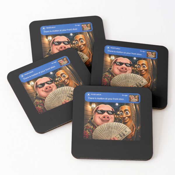 Item preview, When There’s More at Your Front Door Funny Money Meme designed and sold by CocoLama.