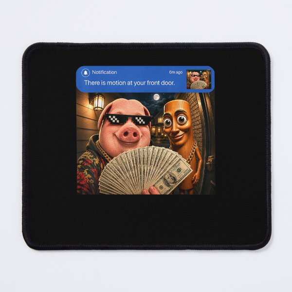 Item preview, When There’s More at Your Front Door Funny Money Meme designed and sold by CocoLama.