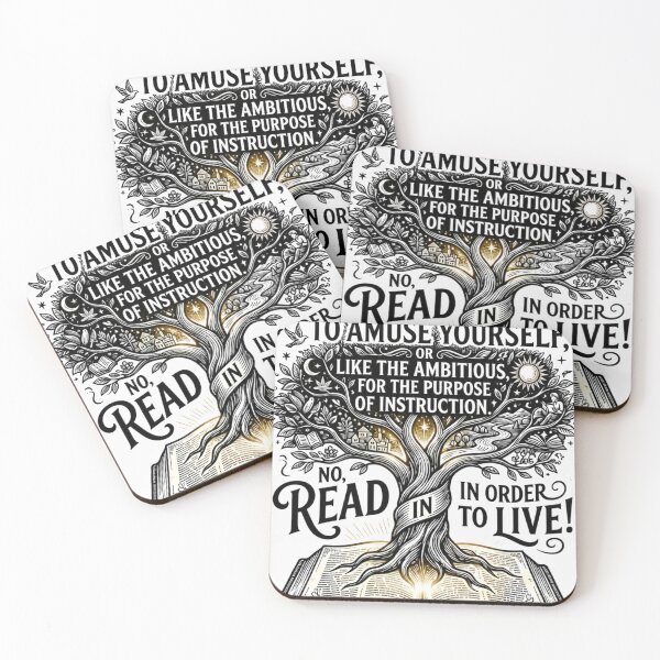 Item preview, Gustave Flaubert Quote About Reading designed and sold by SoCalStylez.