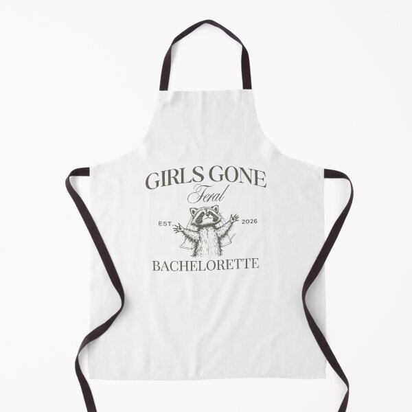 Item preview, Girls Gone Feral Bachelorette Raccoon designed and sold by cerima.