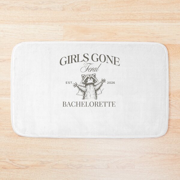 Item preview, Girls Gone Feral Bachelorette Raccoon designed and sold by cerima.