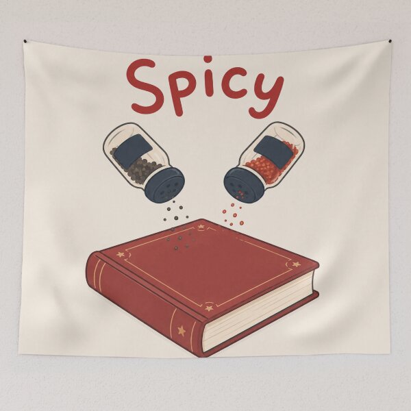 Item preview, Does This Book Have Spice? Funny Spicy Book Smut designed and sold by Yellowriversss.