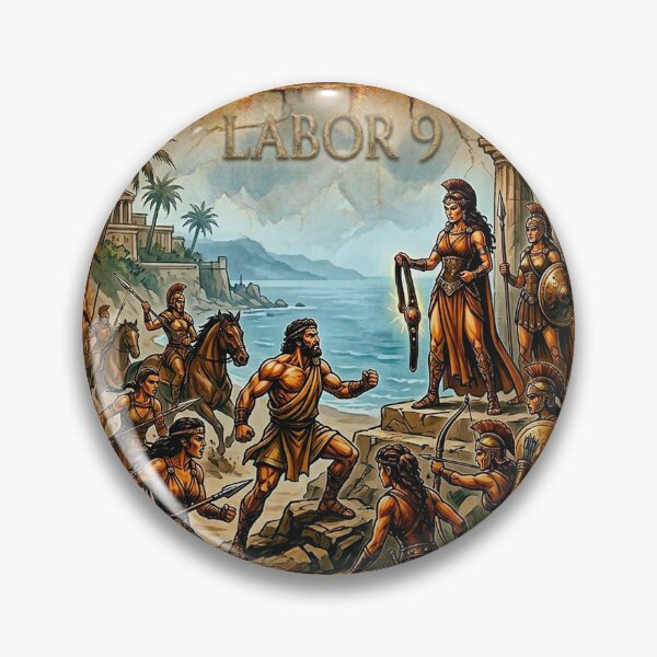 Item preview, Hercules' LABOR 9 - The Belt of Hippolyte designed and sold by codex antique.