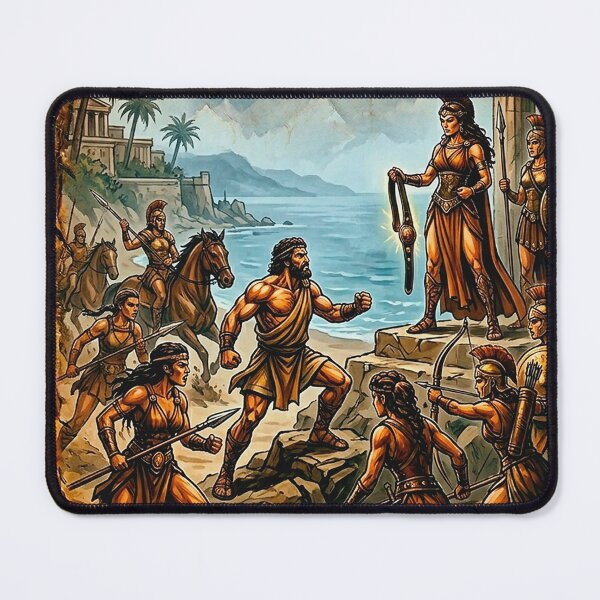 Item preview, Hercules' LABOR 9 - The Belt of Hippolyte designed and sold by codex antique.