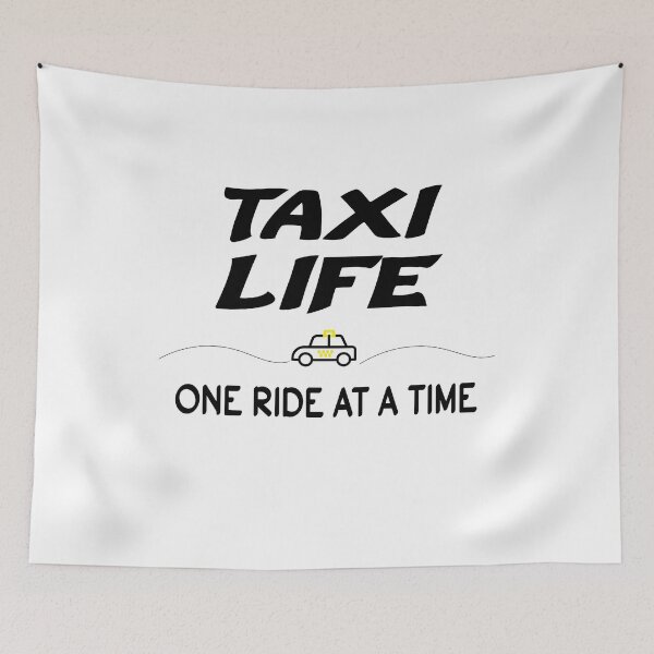 Item preview, Taxi Life One Ride at a Time designed and sold by elyazidostore.