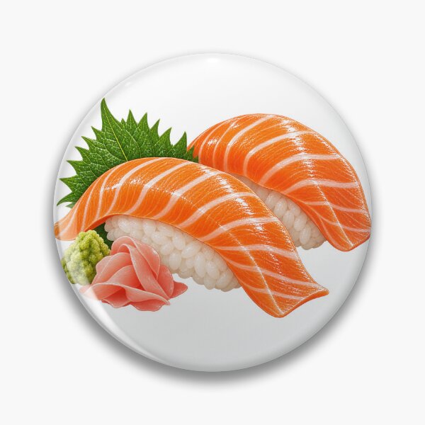 Item preview, Salmon Nigiri Sushi – Premium Japanese Salmon designed and sold by Daihuku2525.