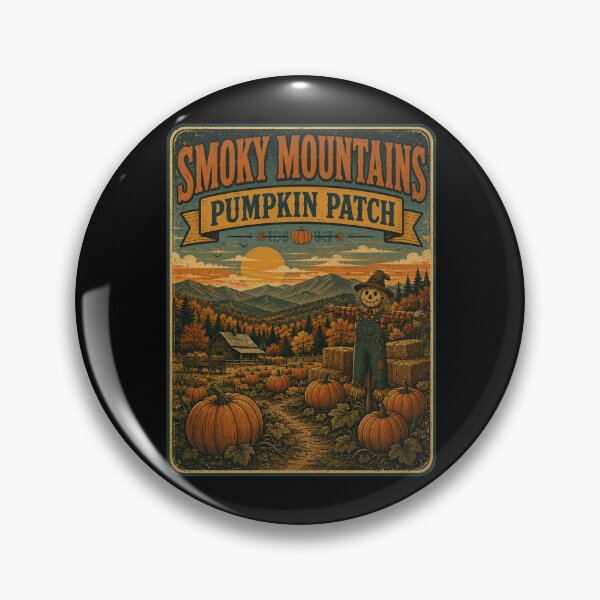 Item preview, Smoky Mountains Pumpkin Patch Vintage Autumn Tennessee Fall designed and sold by Globalcitytees.