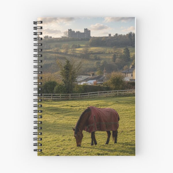 Item preview, Grazing by Riber Castle: Derbyshire Countryside Harmony designed and sold by Astute-Artio-Photography.
