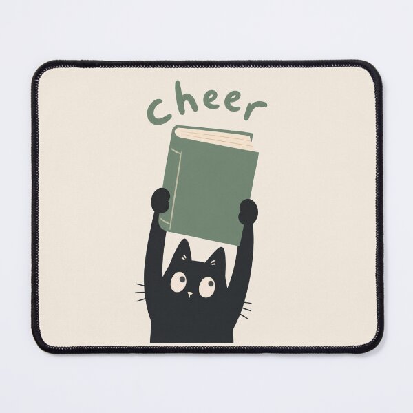 Item preview, Book Hangover Black Cat Cheer Book Hangout designed and sold by Yellowriversss.