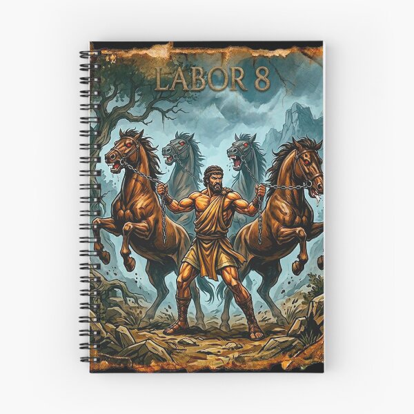 Item preview, Hercules' LABOR 8 - The Mares of Diomedes designed and sold by codex antique.