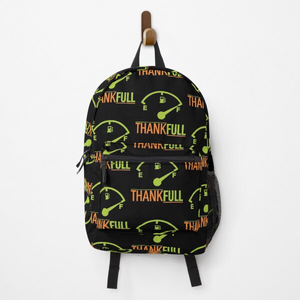 Item preview, Thankfull Fuel Gauge Tank Thanksgiving Gratitude designed and sold by CocoLama.