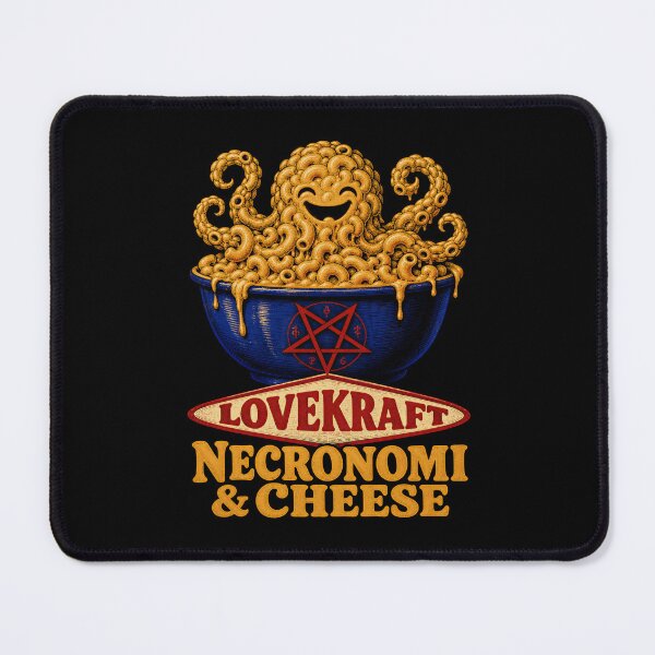 Item preview, Lovecraft Necronomi & Cheese - Cute Eldritch Comfort designed and sold by Fenay Designs.