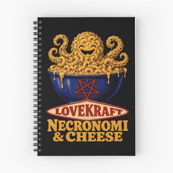 Item preview, Lovecraft Necronomi & Cheese - Cute Eldritch Comfort designed and sold by Fenay Designs.