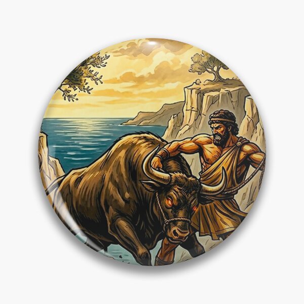 Item preview, Hercules' LABOR 7 - The Cretan Bull designed and sold by codex antique.