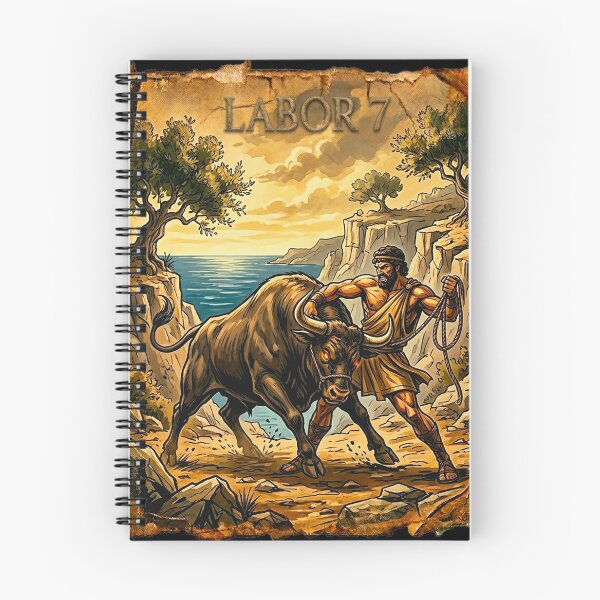 Item preview, Hercules' LABOR 7 - The Cretan Bull designed and sold by codex antique.