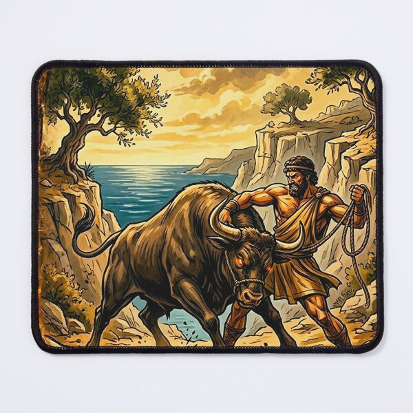Item preview, Hercules' LABOR 7 - The Cretan Bull designed and sold by codex antique.