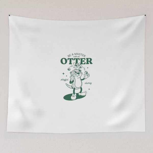 Item preview, cute otter designed and sold by Mqyou.