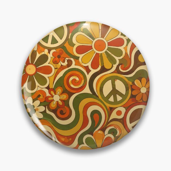 Item preview, Psychedelic 70s Groovy Phone Case designed and sold by RedRubyBubble.