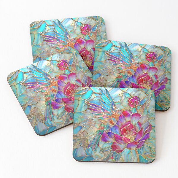 Item preview, Hummingbird Among Blooming Flowers designed and sold by MargaretWiktor.