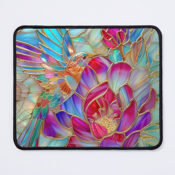 Item preview, Hummingbird Among Blooming Flowers designed and sold by MargaretWiktor.
