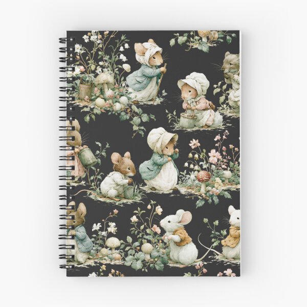 Item preview, Watercolor mice and bunnies in the grass designed and sold by Tana&tanuc.