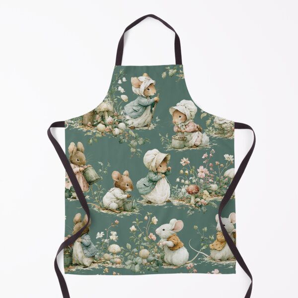 Item preview, Watercolor mice and bunnies in the grass designed and sold by Tana&tanuc.