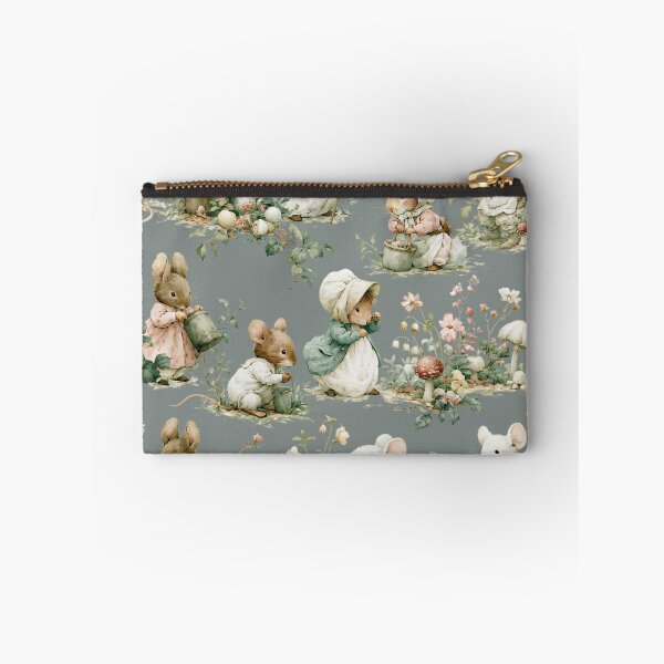 Item preview, Watercolor mice and bunnies in the grass designed and sold by Tana&tanuc.