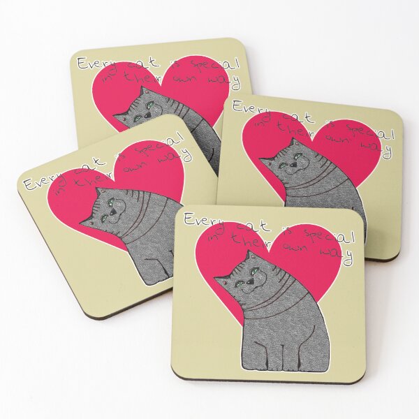 Item preview, Every cat is special in their own way! (Kiekeboekat Edition) waterlily designed and sold by Kiekeboekat.