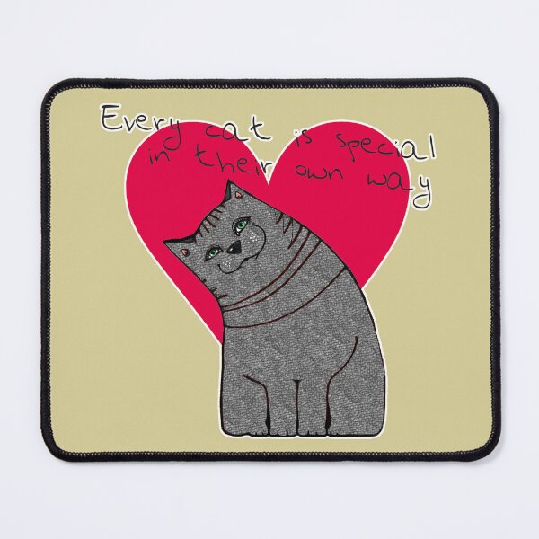 Item preview, Every cat is special in their own way! (Kiekeboekat Edition) waterlily designed and sold by Kiekeboekat.