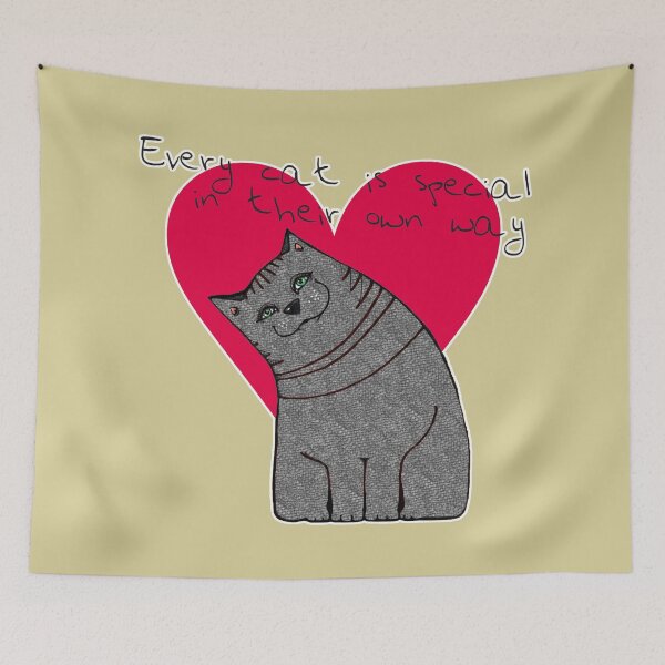 Item preview, Every cat is special in their own way! (Kiekeboekat Edition) waterlily designed and sold by Kiekeboekat.