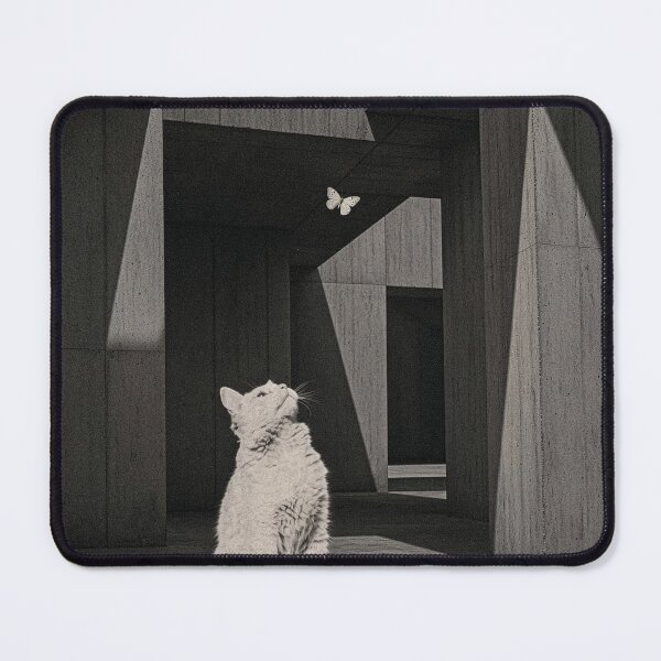 Item preview, Serene Cat Look Up designed and sold by annimo.
