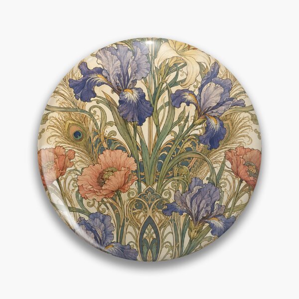 Item preview, Art Nouveau Botanical Phone Case designed and sold by RedRubyBubble.