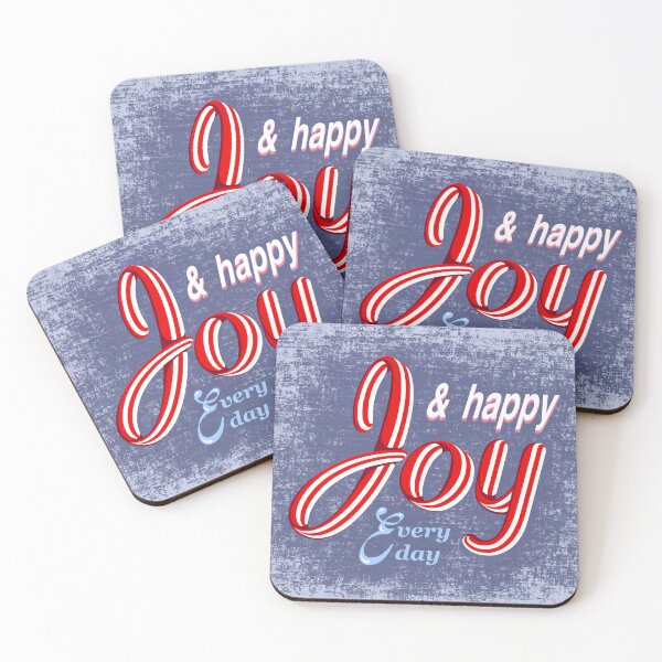 Item preview, Red and White 3D Striped Typography on Chalkboard Blue designed and sold by Skayana.