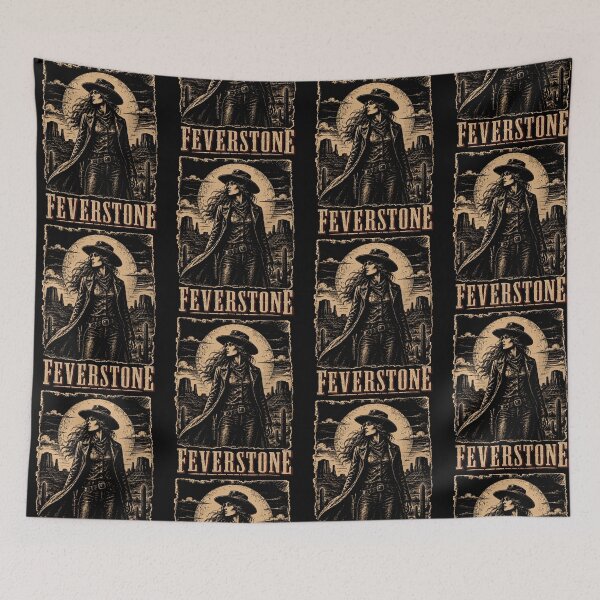 Item preview, Feverstone Western Cowboy Retro Design designed and sold by CocoLama.