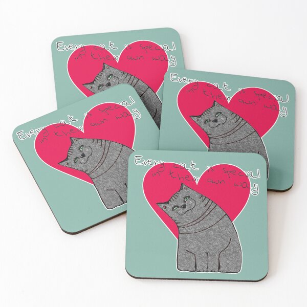 Item preview, Every cat is special in their own way! (Kiekeboekat Edition) aqua designed and sold by Kiekeboekat.