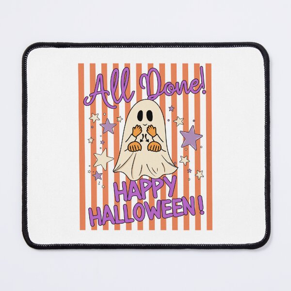 Item preview, All Done Ghost Halloween Fun Design designed and sold by DarylPope.