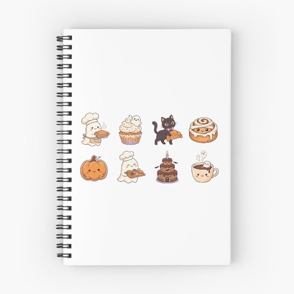 Item preview, Cute Halloween Baking Treats Sticker Set designed and sold by SassyArtistry.