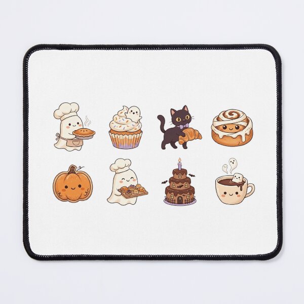 Item preview, Cute Halloween Baking Treats Sticker Set designed and sold by SassyArtistry.