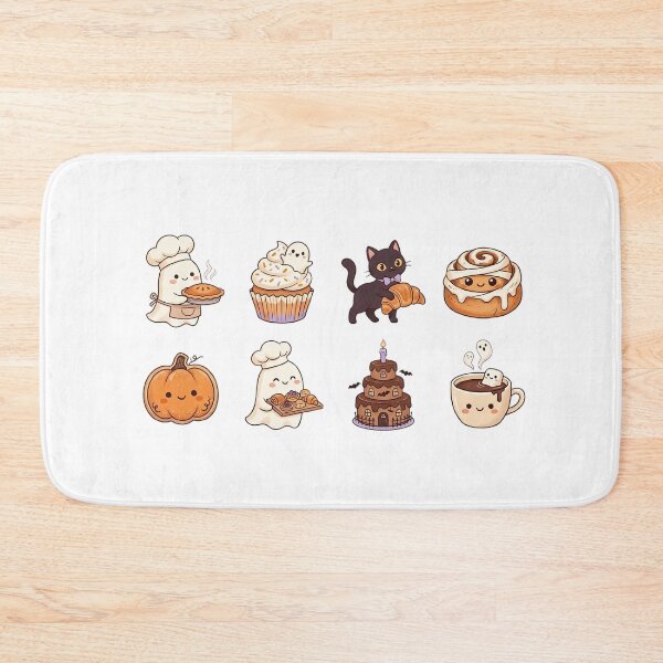 Item preview, Cute Halloween Baking Treats Sticker Set designed and sold by SassyArtistry.